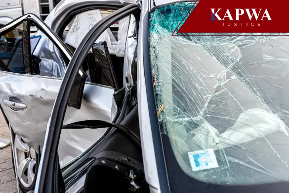 car crash in Van Nuys