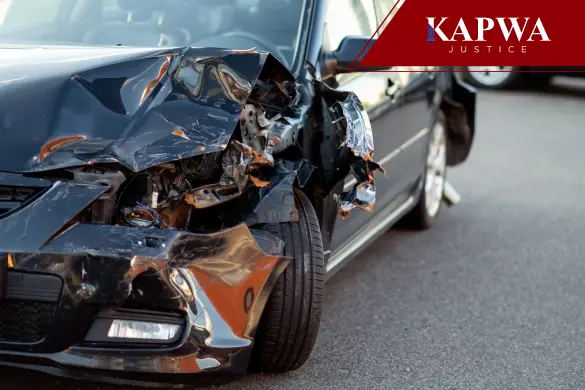 crash on the 60 Freeway