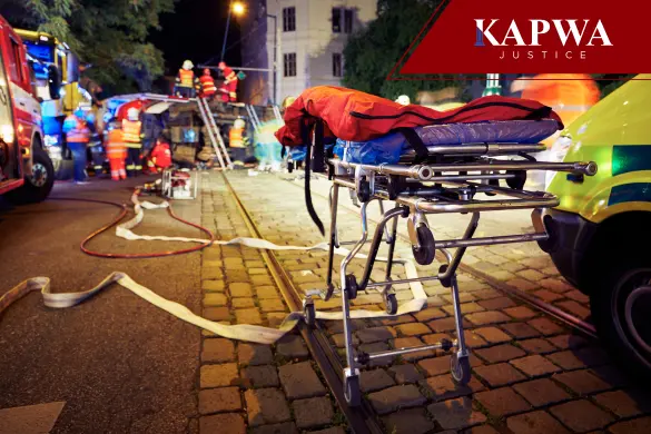 multi-car crash in Northridge