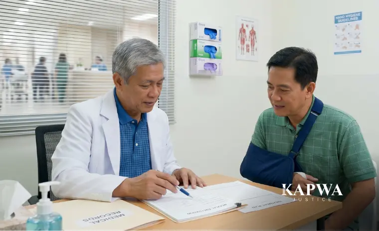 medical help after a car crash