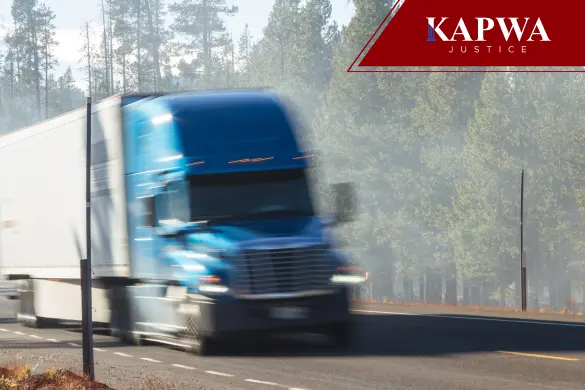 truck accident on Highway 99