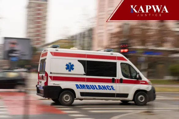 Bakersfield ambulance crash