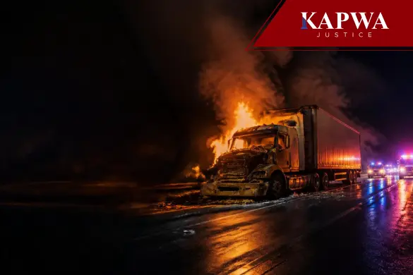 fiery crash in Galt